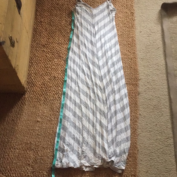 ANTHROPOLOGIE MATTY M STRETCH STRIPED BOHO BODYCON MAXI DRESS S - Picture 8 of 16